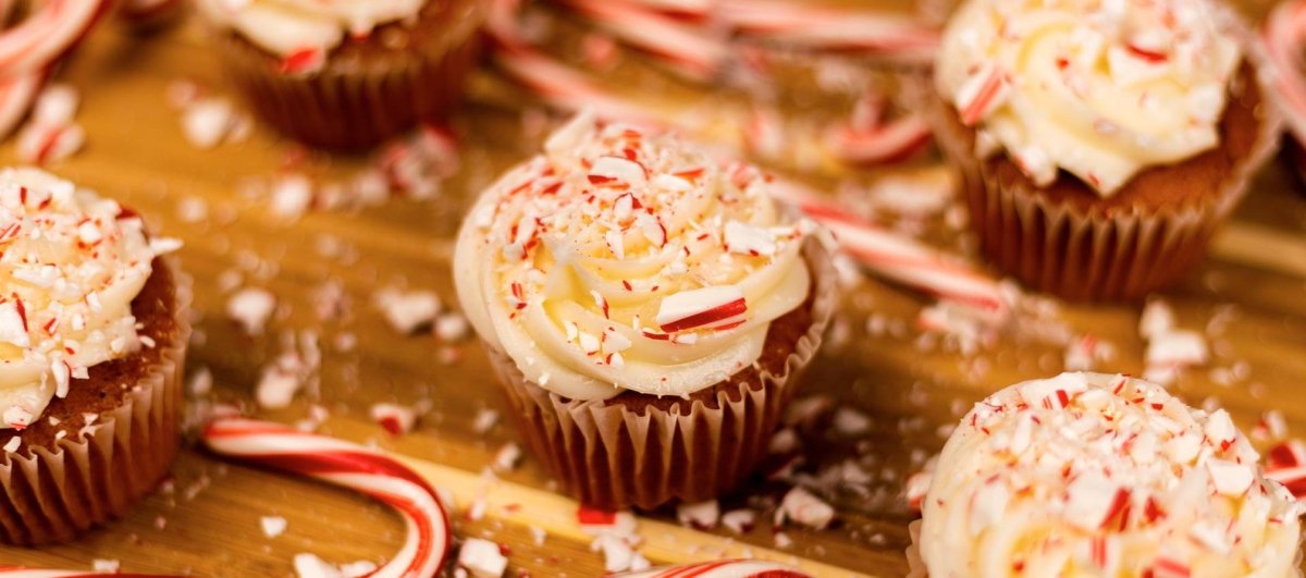 Collagen Vanilla Peppermint Cupcakes | Core Culture
