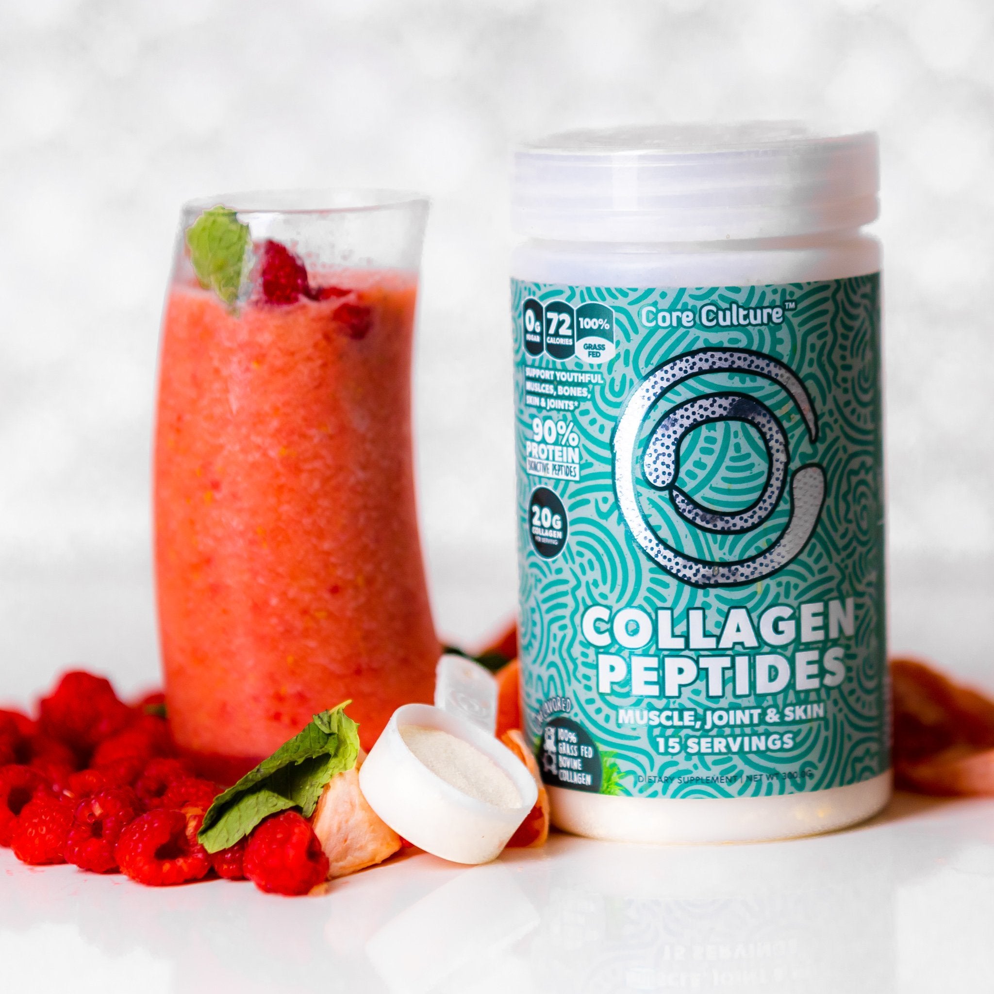 Collagen Recipe | Self Care Antioxidant Boost Collagen Fruit Smoothie – Core Culture Enterprises LLC