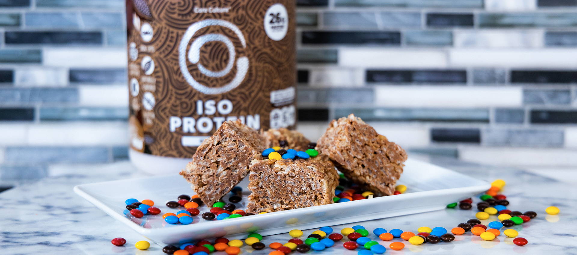ISOProtein Packed Chocolate Rice Crispy Treats – Core Culture Enterprises LLC