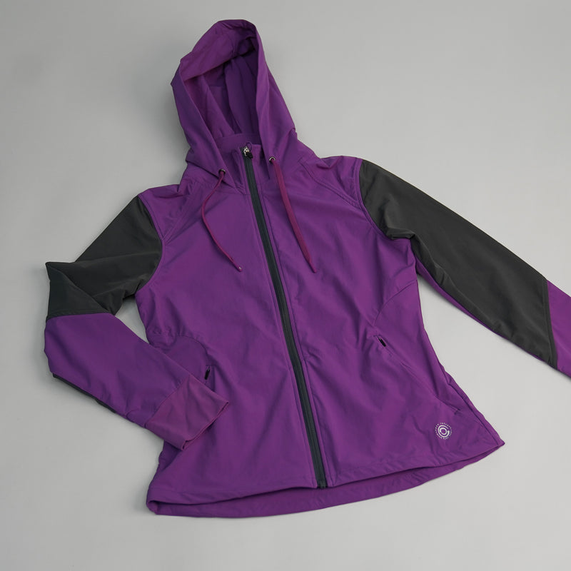 Load image into Gallery viewer, Women's Woven Hooded Rain Jacket