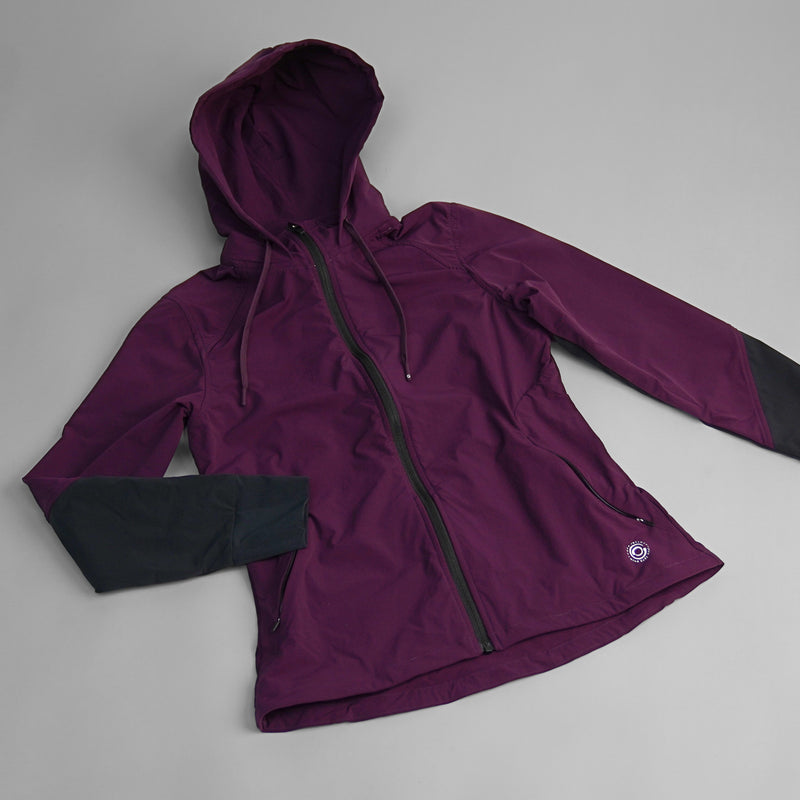 Load image into Gallery viewer, Women's Woven Hooded Rain Jacket