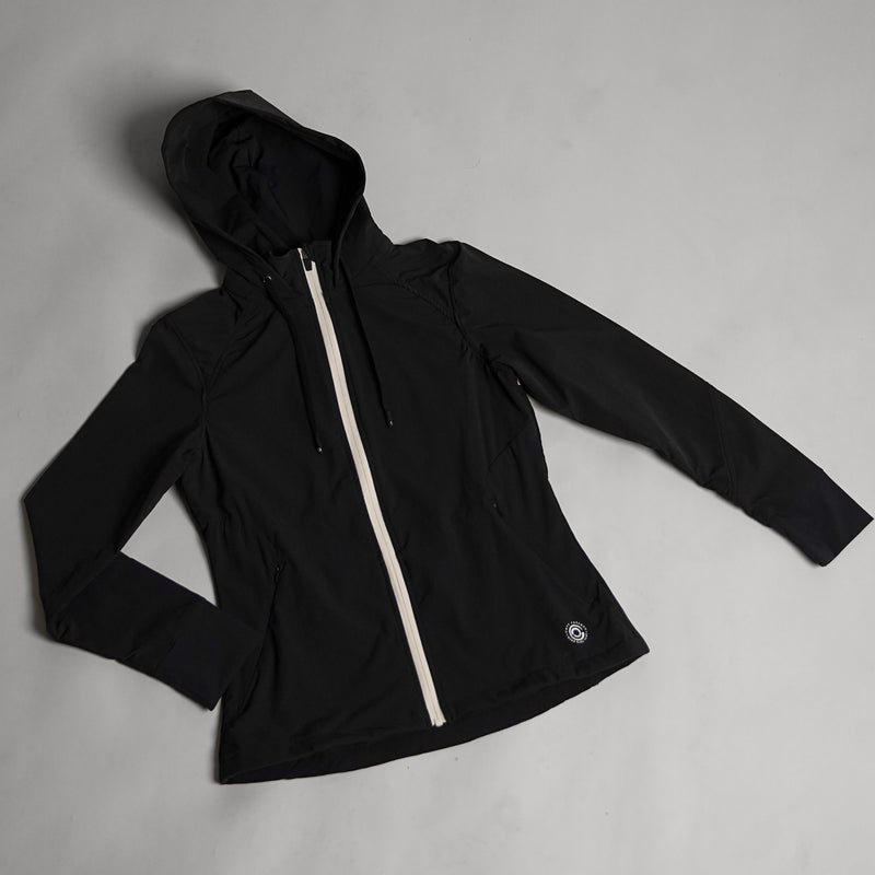 Load image into Gallery viewer, Women's Woven Hooded Rain Jacket