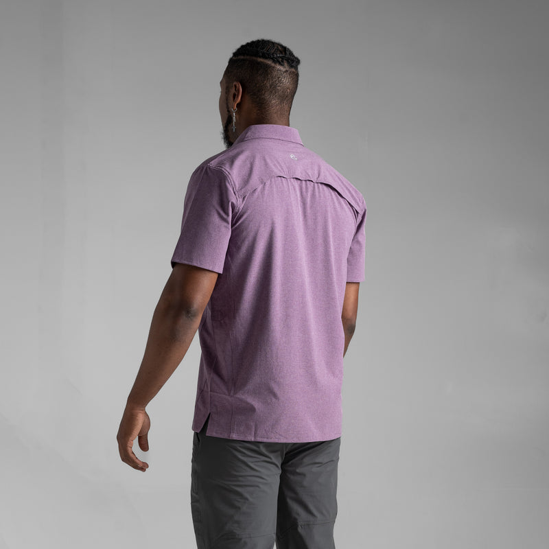 Load image into Gallery viewer, Men's Short Sleeve Button Up