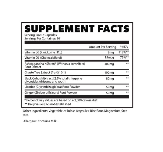 Women's Menopause | Mood, Cramping and Hormone Support