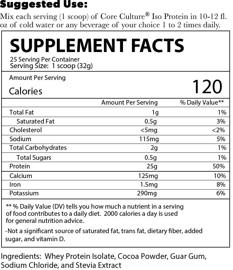 Load image into Gallery viewer, ISO Protein - 25g Isolated Whey Protein