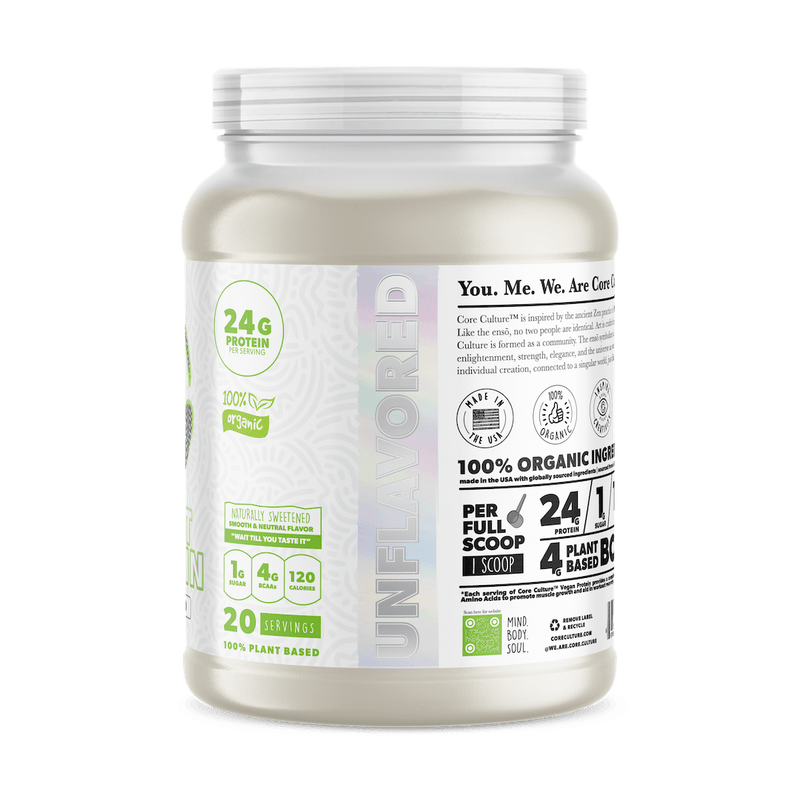 Load image into Gallery viewer, Plant Protein - 100% Organic Protein - 20 Servings - Core Culture Enterprises LLC