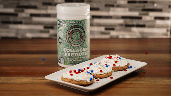 Healthy Oatmeal Cookies With Ice Cream Topping Recipe