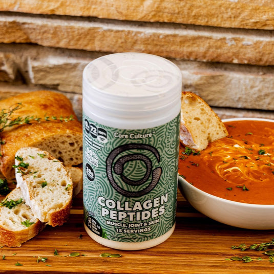 High Protein Roasted Butternut Squash Collagen Powered Soup | Core Culture Enterprises LLC