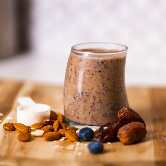 Post Workout Nutrient Dense Collagen and Protein Chocolate Blueberry Smoothie | Core Culture Enterprises LLC