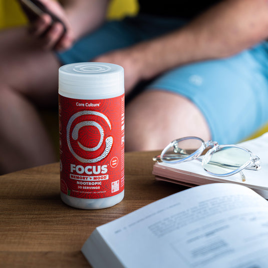 Focus Supplement - Nootropic Brain Support Supplement For Memory, Focus &  Mood – Core Culture Enterprises LLC