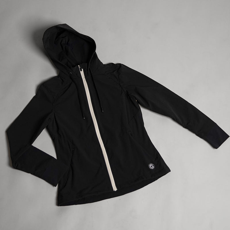Load image into Gallery viewer, Women&#39;s Woven Hooded Rain Jacket
