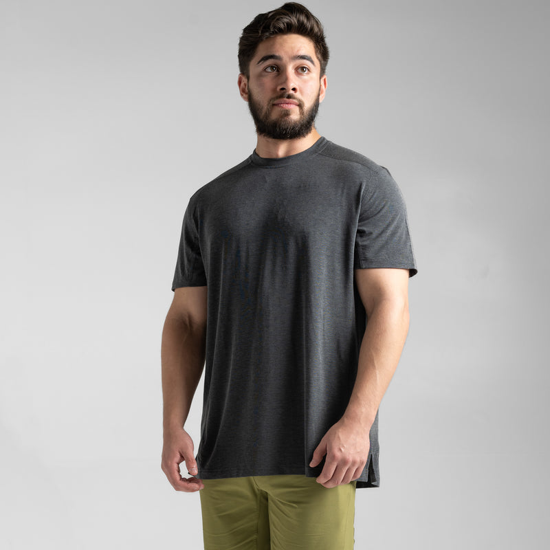 Load image into Gallery viewer, Men&#39;s Short Sleeve Knit Tee

