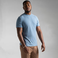 Men's Short Sleeve Knit Tee