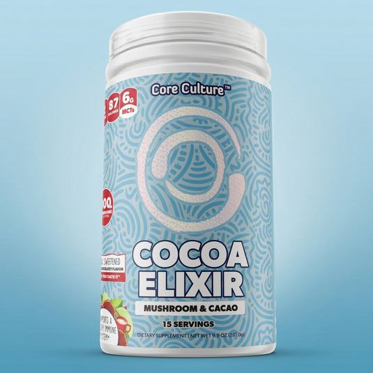 Mushroom & Cacao Hot Chocolate Elixir