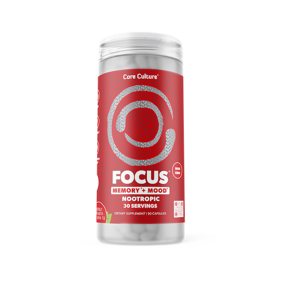 Focus Roots Supplement Nootropic Supplement for Focus, Memory & Mood | Core Culture